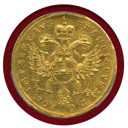 ドイツ レーゲンスブルク ND(1792-93) 1ダカット 金貨 都市景観 PCGS MS62
