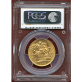 イギリス 1893年 2ポンド 金貨 ヴィクトリア オールドヘッド PCGS MS62
