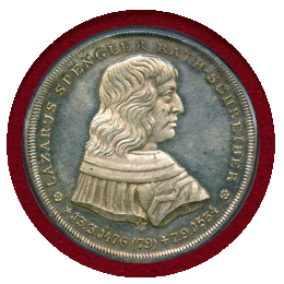 ドイツ ニュルンベルク 1925年 宗教改革400年記念銀メダル 都市景観 PCGS PR62