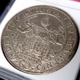 【SOLD】ドイツ アウグスブルグ 1626年 ターラー 銀貨 都市景観 NGC MS62
