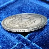 【SOLD】フランス 1781年 ルイ16世 マリー・アントワネット 王子誕生記念銀メダル