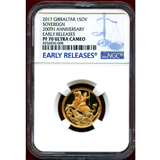 【SOLD】ジブラルタル 2017年 ソブリン 金貨 NGC PF70UC ER