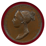 イギリス 1838年 銅メダル ヴィクトリア戴冠記念 PCGS SP65