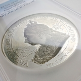 【SOLD】イギリス 1897年 ヴィクトリアメダル ホワイトメタル SPINK&SON SP62