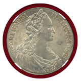 エリトリア 1918年R タレロ銀貨 マリア・テレジア NGC MS62