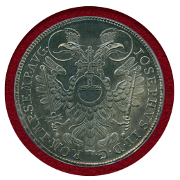 【SOLD】ドイツ ニュルンベルク 1768SR ターラー 銀貨 都市景観 PCGS MS63