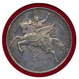 ドイツ バイエルン ND(1872年) 美術アカデミー銀メダル ルートヴィヒ2世