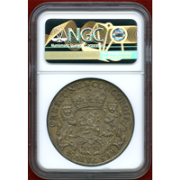オランダ ユトレヒト 1787年 デュカトン 銀貨 シルバーライダー NGC AU58