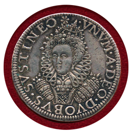 イギリス (1601-02) グロート銀貨 エリザベス1世 コピー版
