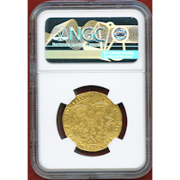 【SOLD】フランス (1364-80) フランカピエ 金貨 シャルル5世 NGC MS62