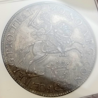 オランダ ユトレヒト 1787年 デュカトン 銀貨 シルバーライダー NGC AU58