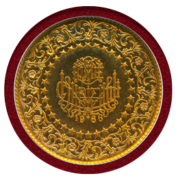 【SOLD】トルコ 1966年 500クルシュ金貨 MONNAIE DE LUXE NGC MS64