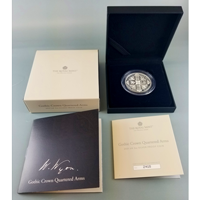 【SOLD】イギリス 2021年 5ポンド(2oz) 銀貨 プルーフ ゴシッククラウン 紋章