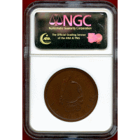 【SOLD】アイルランド 1805年 ペニー プルーフ銅貨 ジョージ3世 NGC PF64BN