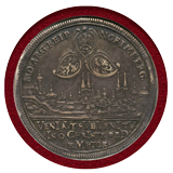 【SOLD】ドイツ ニュルンベルク ND(1629年) ターラー 銀貨 都市景観 NGC AU50