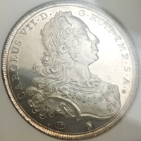 【SOLD】ドイツ アウグスブルク 1744年 ターラー 銀貨 都市景観 NGC MS63PL