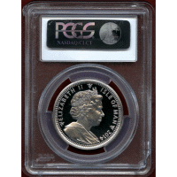 マン島 2014年 クラウン パラジウム貨 アテナ PCGS PR69DCAM FS