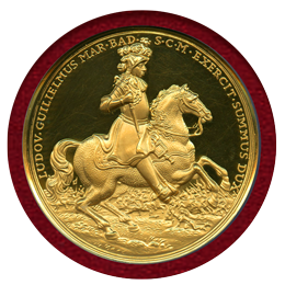 ドイツ バーデン 1955年 金メダル ルートヴィッヒ・ヴィルヘルム NGC MS64DPL
