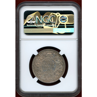 インド 1912B ルピー 銀貨 ジョージ5世 NGC MS64