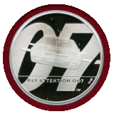 【SOLD】イギリス 2020年 2ポンド プルーフ銀貨 007 3枚セット
