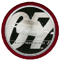 【SOLD】イギリス 2020年 2ポンド プルーフ銀貨 007 3枚セット