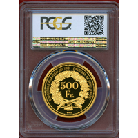 【SOLD】スイス 2016年 500フラン金貨 ゴッタルドベーストンネル開通記念 PR69DCAM
