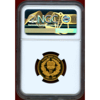 【SOLD】パプアニューギニア 1994年 50キナ 金貨 極楽鳥 NGC PF70UC