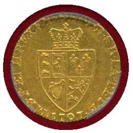 イギリス 1797年 ギニー 金貨 ジョージ3世 PCGS MS62