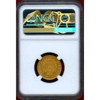 フランス 1868A 20フラン 金貨 ナポレオン3世有冠 NGC AU DETAILS