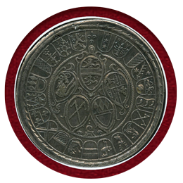 【SOLD】ドイツ コンスタンス 1623年 2ターラー 銀貨 都市景観 NGC XF45