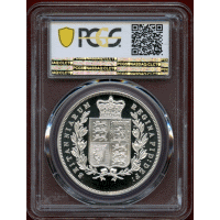 【SOLD】イギリス (1879) ファンタジー クラウン 銀貨 ヴィクトリア PR69DCAM