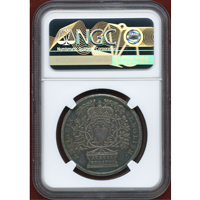 【SOLD】イギリス (1702)  アン女王即位記念銀メダル NGC MS63
