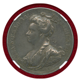 イギリス 1707年 アン女王 イングランド・スコットランド併合 NGC AU58