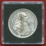 【SOLD】ドイツ ブラウンシュヴァイク 1787年 錫打ちメダル 都市景観