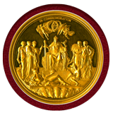 イギリス 1887年 金メダル ヴィクトリア女王即位50周年記念 NGC PF62CAMEO