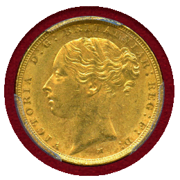 オーストラリア 1884M ソブリン 金貨 ヴィクトリア ヤングヘッド セントジョージ MS61