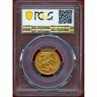オーストラリア 1884M ソブリン 金貨 ヴィクトリア ヤングヘッド セントジョージ MS61