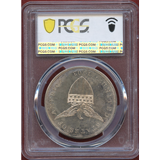 米領フィリピン 1903年 ペソ銀貨 プルーフ 女神立像と火山 PCGS PR64