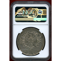 【SOLD】ドイツ フランクフルト 1772PCB ターラー 銀貨 都市景観 NGC MS61