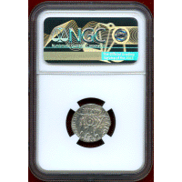 【SOLD】ローマ帝国 27BC-AD14 デナリウス 銀貨 アウグストゥス NGC Ch XF