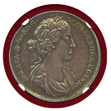 【SOLD】イギリス 1685年 銀メダル メアリー王妃戴冠記念 NGC MS62