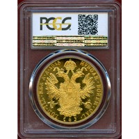 オーストリア (1915年) 4ダカット 金貨 フランツヨーゼフ1世 リストライク MS65PL