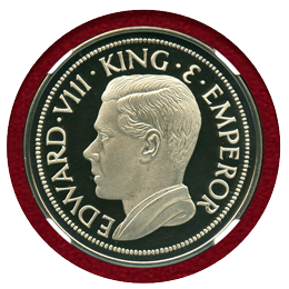 英領バミューダ諸島(1936) ファンタジー クラウン貨 エドワード8世 NGC PF69UCAM