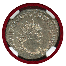 古代ローマ AD253-260 ダブルデナリウス銀貨 ウァレリアヌス1世 NGC MS