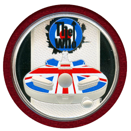 イギリス 2021年 2ポンド 銀貨 プルーフ The Who