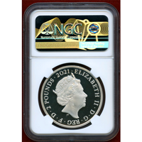 イギリス 2021年 2ポンド 銀貨 The Who NGC PF70UC FR