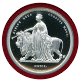 イギリス 2019年 5ポンド ウナ&ライオン プルーフ銀貨 PCGS PR69DCAM