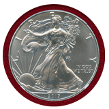 アメリカ 2017年 $1 銀貨 シルバーイーグル NGC MS70 FDI