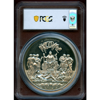 イギリス 1887年 銀メダル ヴィクトリア女王即位50周年記念 PCGS SP62