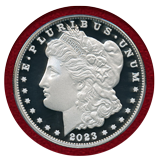 アメリカ 2023年 $1 銀貨 モルガンダラー PCGS PR70DCAM FDI